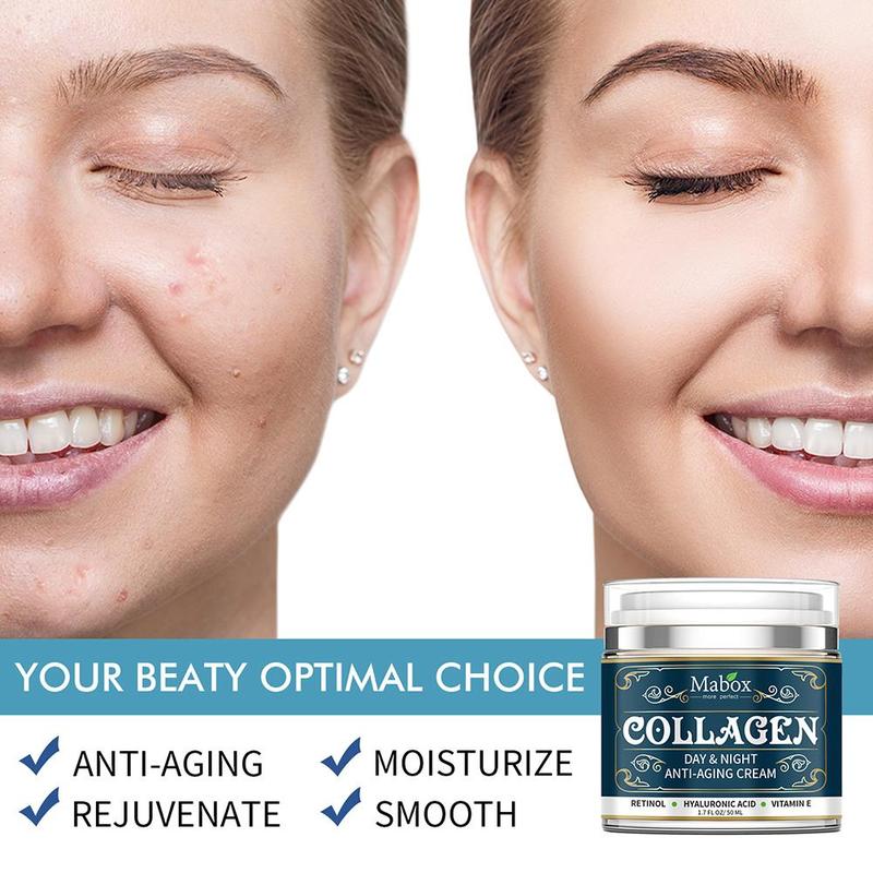 Collagen  Moisturizing Facial Cream Skin Care - Premium Cosmetica from My Store - Just €31.97! Shop now at KIYOO Royal Brand