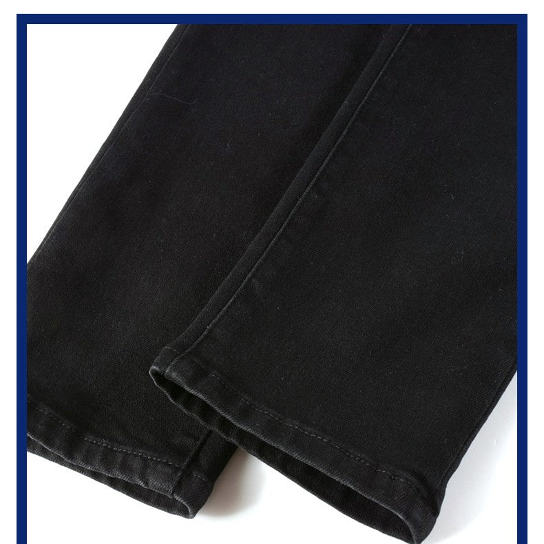 geplooide jeans met patch - Premium Jeans from My Store - Just €67.93! Shop now at KIYOO Royal Brand