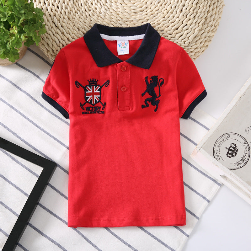 polo kids shirt boys - Premium T-shirt Jongens from My Store - Just €47.75! Shop now at KIYOO Royal Brand