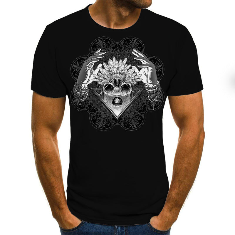 Bedrukte 3D T-shirt - Premium T-shirts/Hemden from My Store - Just €13.29! Shop now at KIYOO Royal Brand