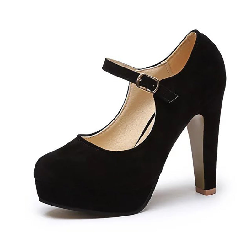 Frosted high heels - Premium Hakken from My Store - Just €35.37! Shop now at KIYOO Royal Brand