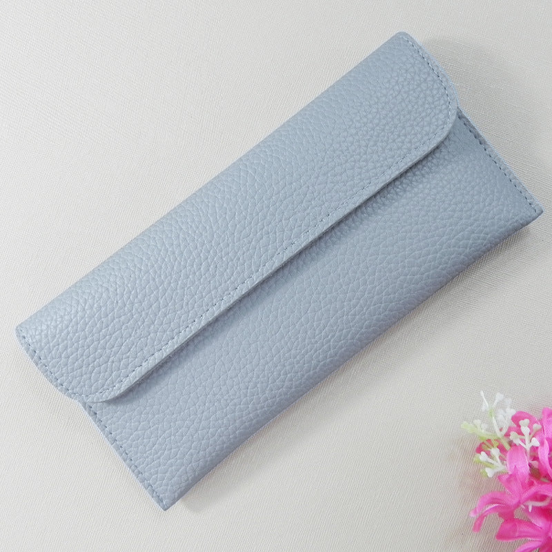 New Women's Bag Women's Long Purse Simple Buckle Card Wallet - Premium Portemennees from My Store - Just €10.36! Shop now at KIYOO Royal Brand