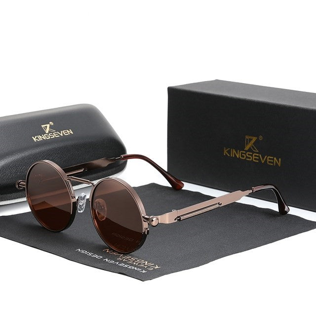 Retro Women Sunglasses Sun Glasses Eyewear Men Polarized - Premium Zonnebrillen from My Store - Just €111.06! Shop now at KIYOO Royal Brand