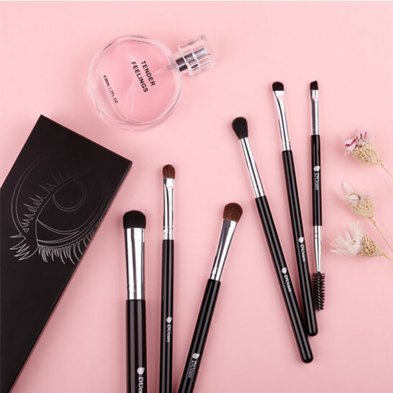 Set van 6 make-up kwasten - Premium Cosmetica from KIYOO Royal Brand - Just €71.97! Shop now at KIYOO Royal Brand