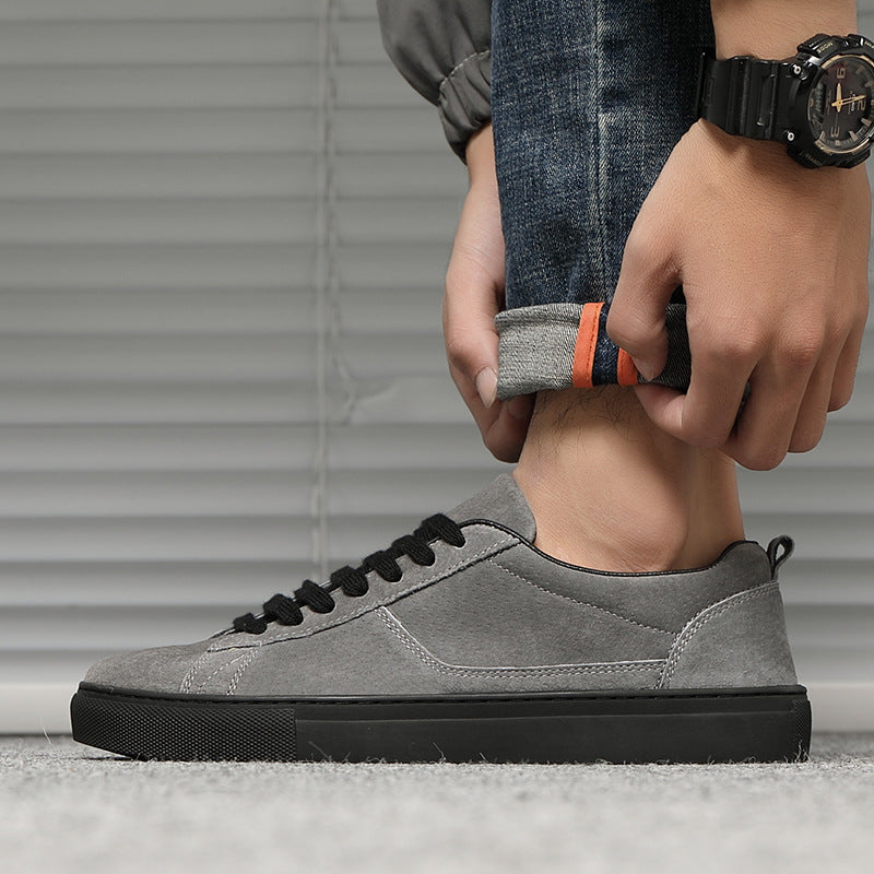 Sneakers Men's Genuine Leather Spring Style Fashion Brand Suede Suede - Premium Sneakers from My Store - Just €60.46! Shop now at KIYOO Royal Brand