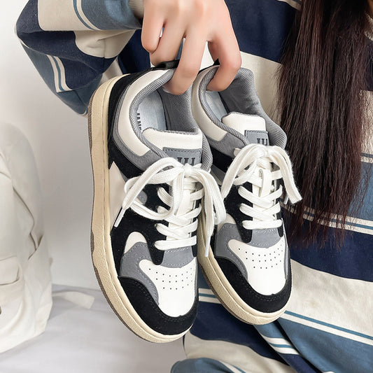 Student Casual All-match Niche Sneakers With Thick Soles - Premium Sneakers from My Store - Just €45.27! Shop now at KIYOO Royal Brand