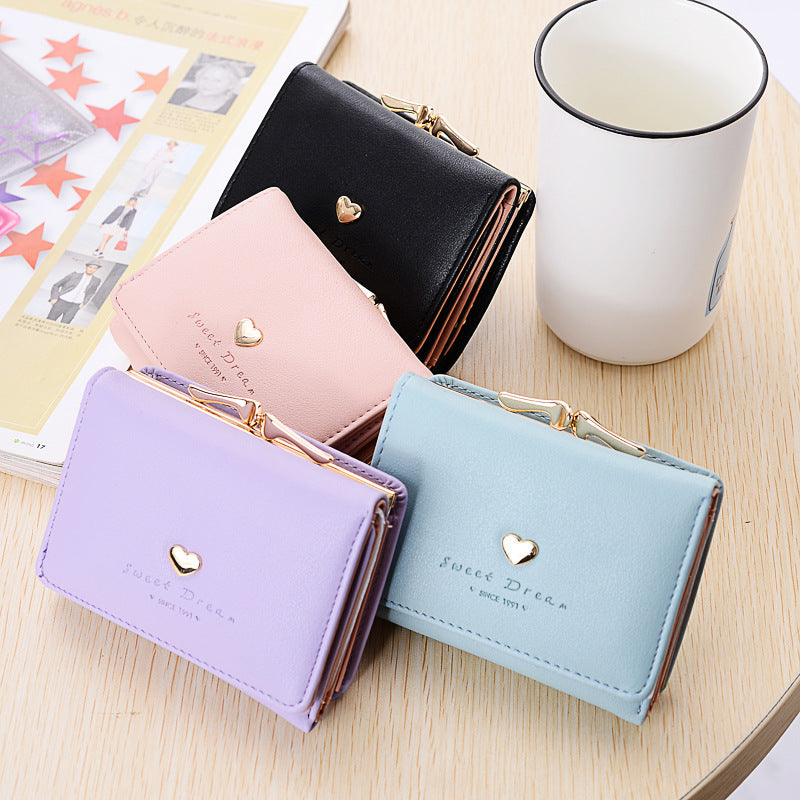 Buckle Change Bit Card Bag Multi-function Wallet - Premium Portemennees from My Store - Just €18.32! Shop now at KIYOO Royal Brand