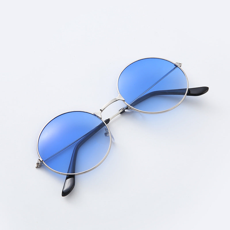 Men's Fashion Casual Color Round Sunglasses