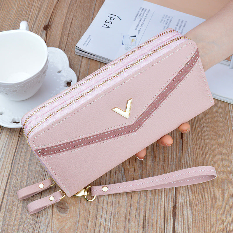 New Wallet Women's Long Double Zip Clutch - Premium Portemennees from My Store - Just €19.87! Shop now at KIYOO Royal Brand