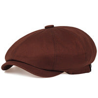 British Octagonal Hat Men's Duck Tongue - Premium Hoeden & Petten from My Store - Just €27.89! Shop now at KIYOO Royal Brand