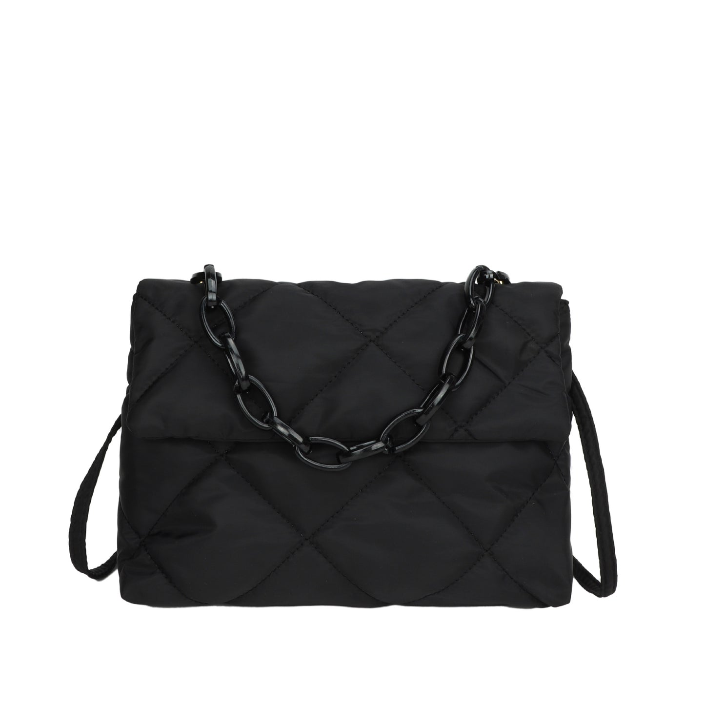 Chain Diagonal Cross Texture Diamond Grid Personalized Minimalist Bag - Premium Damestas from My Store - Just €21.07! Shop now at KIYOO Royal Brand