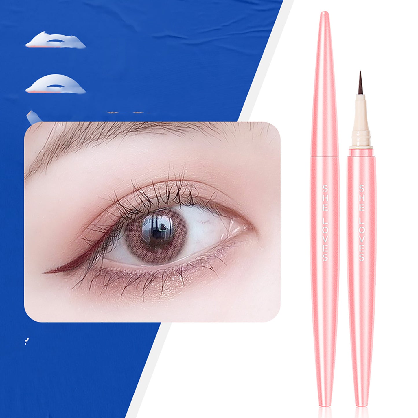 Vloeibaar eyelinerpotlood - Premium Cosmetica from KIYOO Royal Brand - Just €16.09! Shop now at KIYOO Royal Brand