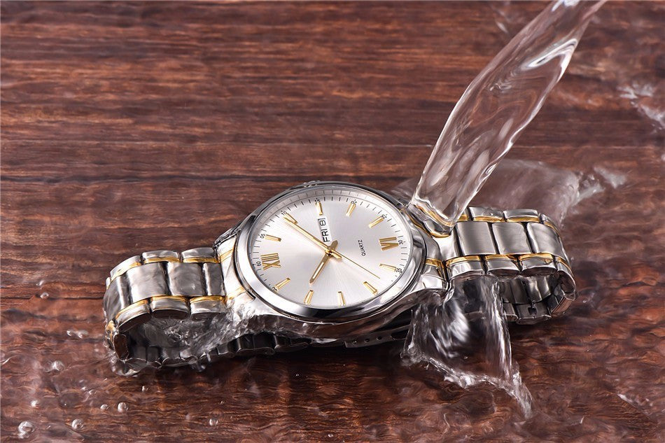 Fashion Business Waterproof Quartz Watch - Premium Watches from My Store - Just €36.48! Shop now at KIYOO Royal Brand