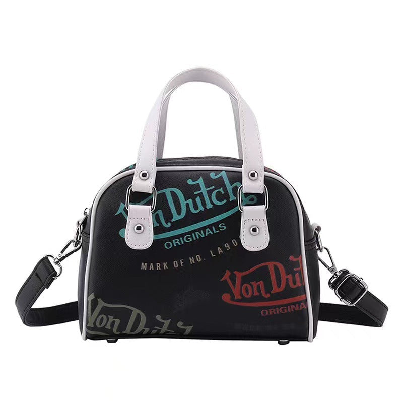 Personalized Letter Graffiti Shoulder Messenger Bag - Premium Damestas from My Store - Just €39.80! Shop now at KIYOO Royal Brand