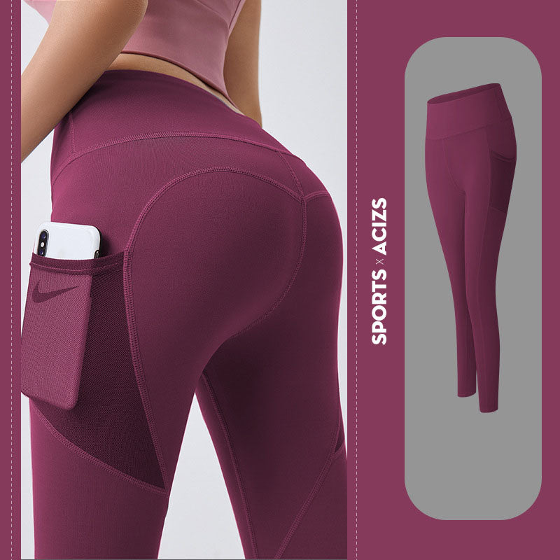 Yoga legging Dames met zak - Premium dames broeken from My Store - Just €24.88! Shop now at KIYOO Royal Brand