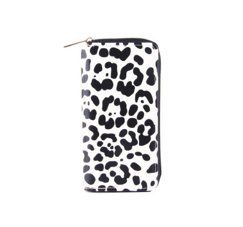 Cow Pattern Ladies Wallet PU Long Zipper - Premium Portemennees from My Store - Just €15.73! Shop now at KIYOO Royal Brand