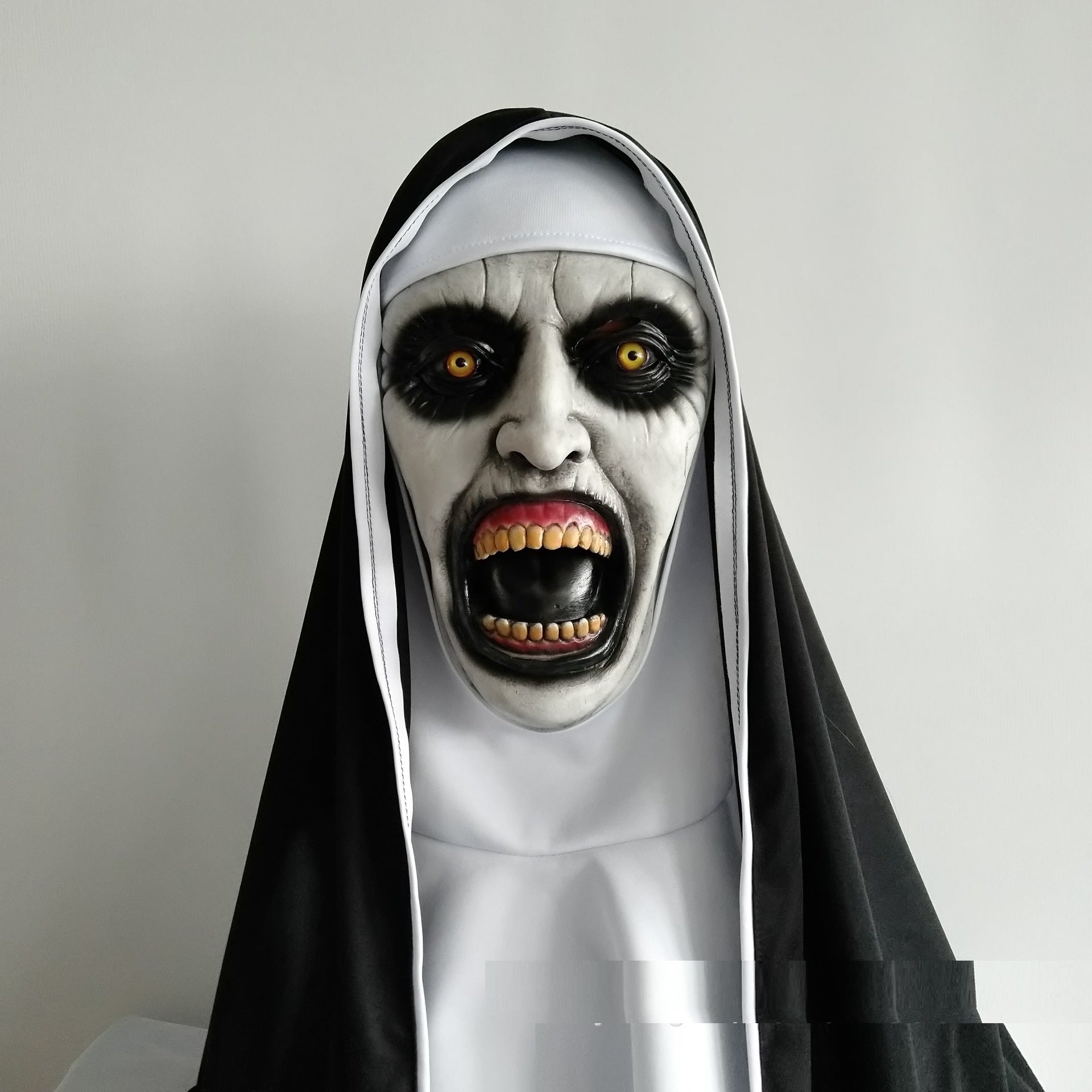 Halloween Latex Nun Horror Ghost Masker - Premium party from My Store - Just €34.67! Shop now at KIYOO Royal Brand