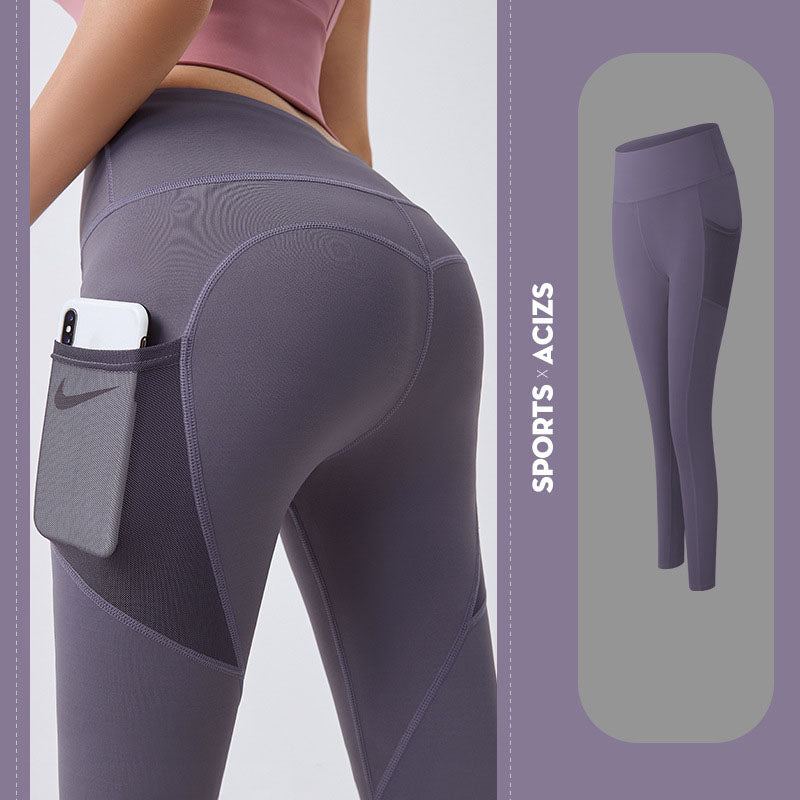 Yoga legging Dames met zak - Premium dames broeken from My Store - Just €24.88! Shop now at KIYOO Royal Brand