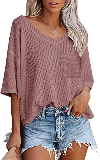 Tops Met Opgestikte Zak - Premium topjes/shirt from My Store - Just €36.24! Shop now at KIYOO Royal Brand