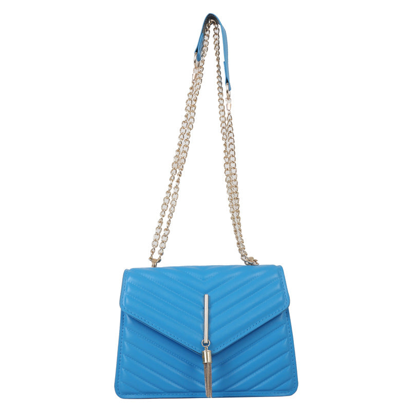 New Temperament Pure Color One Shoulder Retro Crossbody Small Square Bag - Premium Damestas from My Store - Just €22.73! Shop now at KIYOO Royal Brand