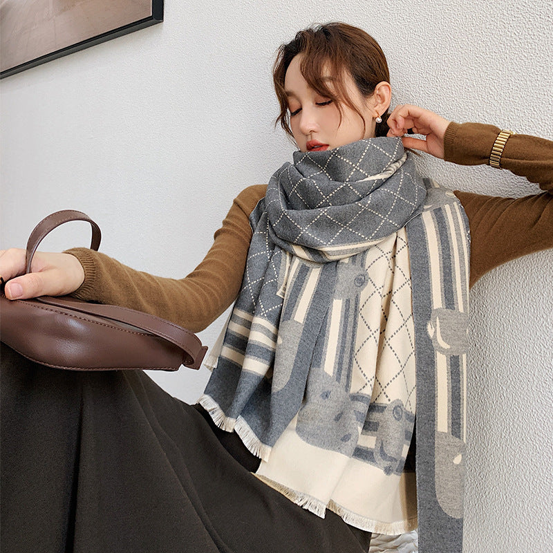 Ta Cashmere Warm Scarf Keep Warm - Premium Sjaals & omslagdoeken from My Store - Just €40.94! Shop now at KIYOO Royal Brand