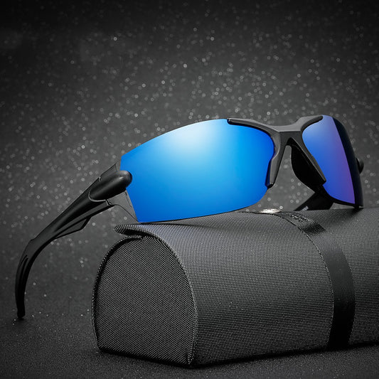 Windscreen Polarizing Outdoor Riding Glasses For Men - Premium Zonnebrillen from My Store - Just €21.51! Shop now at KIYOO Royal Brand