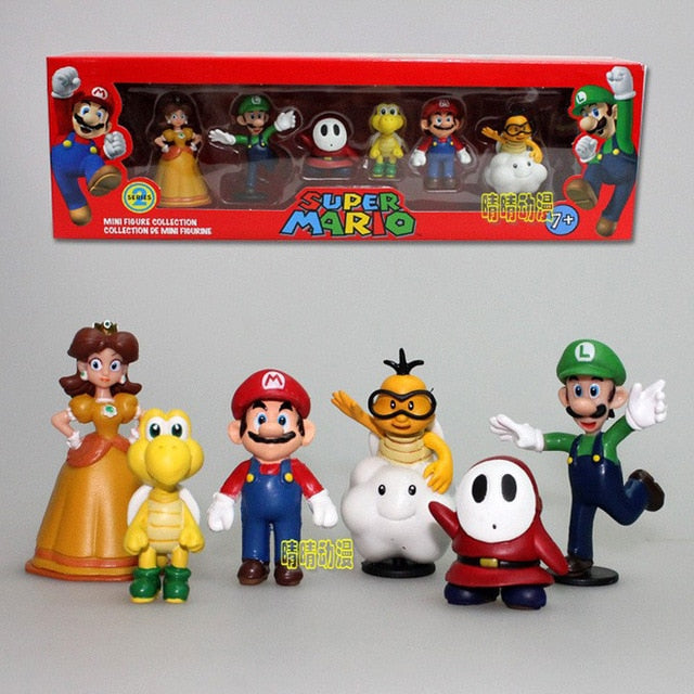 Super Mario Bros PVC Action Figure Toys - Premium  from My Store - Just €32.20! Shop now at KIYOO Royal Brand