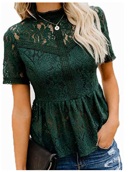 Summer Water-soluble Lace Temperament Crocheted Blouse Women - Premium Blouses from My Store - Just €55.42! Shop now at KIYOO Royal Brand