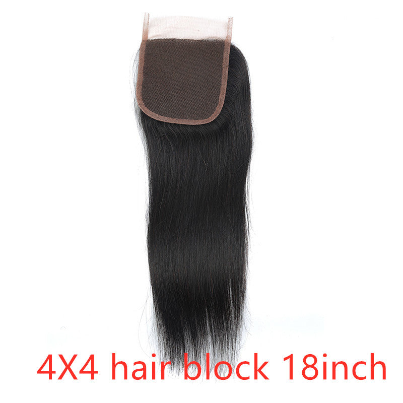 Real human hair straight wave human hair hair curtain natural color wig hair extension - Premium haar from My Store - Just €41.02! Shop now at KIYOO Royal Brand