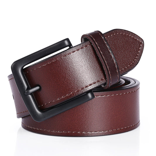 Men's Buckle Belt Simple Business Leisure - Premium Riemen from My Store - Just €23.86! Shop now at KIYOO Royal Brand