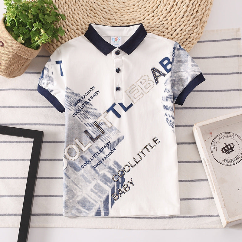 Kids Shirt Boys Tops Children Clothes Wear - Premium T-shirt Jongens from My Store - Just €22.29! Shop now at KIYOO Royal Brand