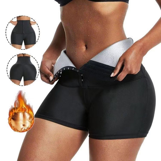 Slimming Pants Waist Trainer Shapewear Tummy Hot Thermo Sweat Leggings Fitness Workout Sweat Sauna Pants Body Shaper - Premium dames broeken from My Store - Just €25.04! Shop now at KIYOO Royal Brand