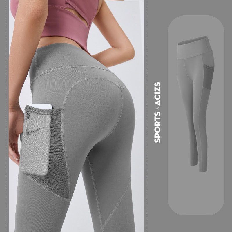 Yoga legging Dames met zak - Premium dames broeken from My Store - Just €24.88! Shop now at KIYOO Royal Brand