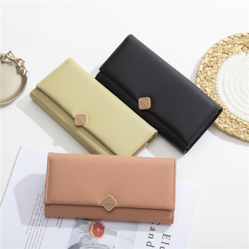 Women's Fashion Simple Multifunctional Tri-fold Wallet - Premium Portemennees from My Store - Just €27.12! Shop now at KIYOO Royal Brand