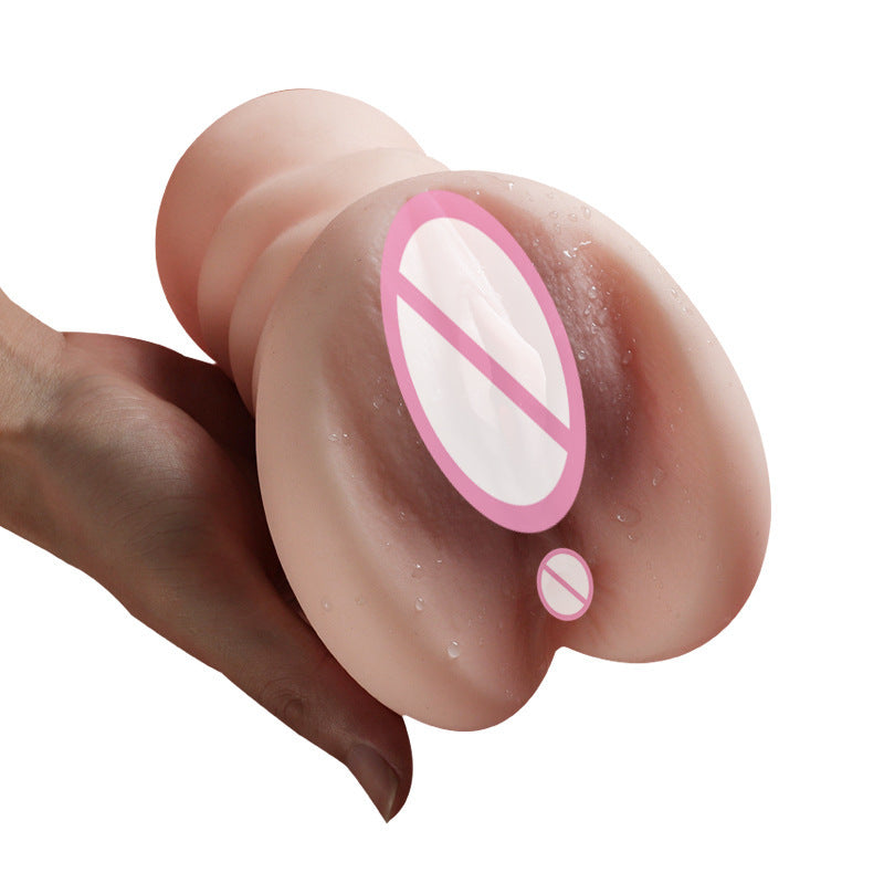 Male Airplane Cup Double Point Channel Pussy Anal Sex Masturbator - Premium sextoys from My Store - Just €35.32! Shop now at KIYOO Royal Brand