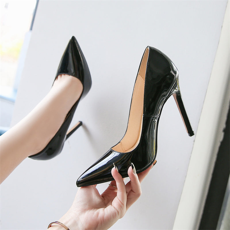 Women's slim heels sexy versatile high heels - Premium Hakken from My Store - Just €41.76! Shop now at KIYOO Royal Brand