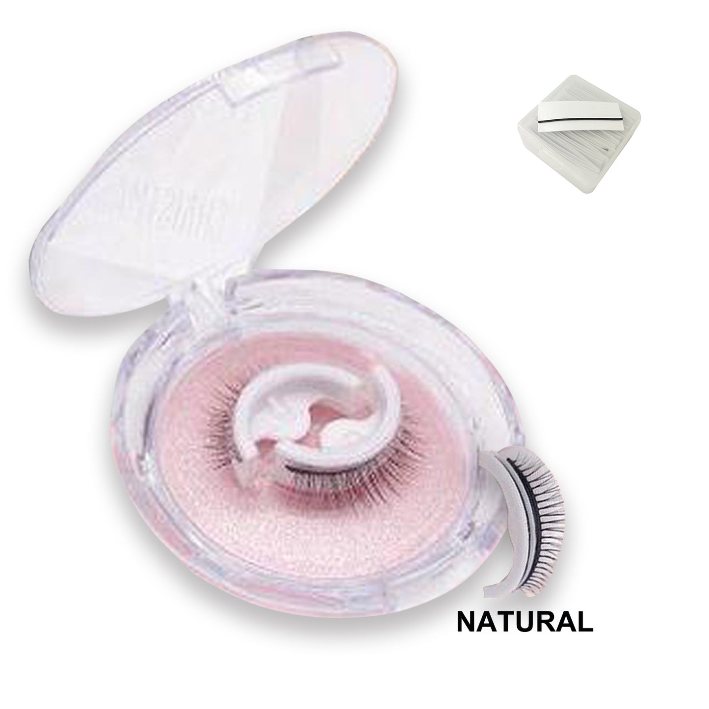 Women's Self Adhesive False Eyelashes Thick Glue Free - Premium Cosmetica from My Store - Just €17.05! Shop now at KIYOO Royal Brand