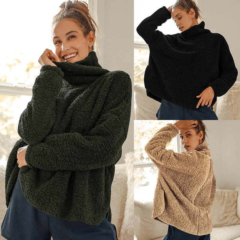 Fashion Casual Plush Loose Sweater Women - Premium Truien & Vesten from My Store - Just €32.27! Shop now at KIYOO Royal Brand