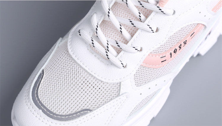 Dad Shoes Women's Summer Breathable Mesh Thin Student Board Shoes - Premium Dames sportschoenen from My Store - Just €31.06! Shop now at KIYOO Royal Brand