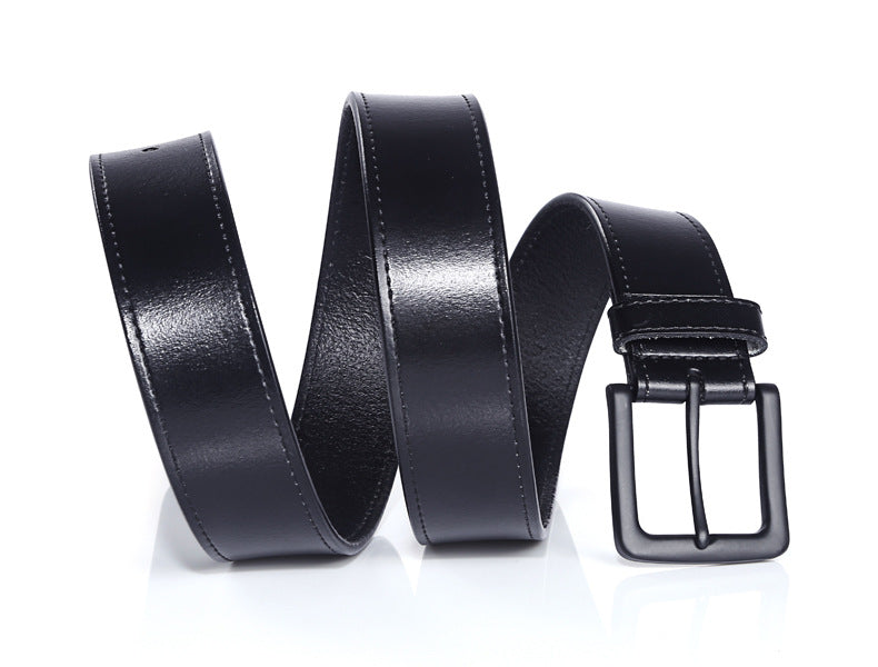 Men's Buckle Belt Simple Business Leisure - Premium Riemen from My Store - Just €23.86! Shop now at KIYOO Royal Brand