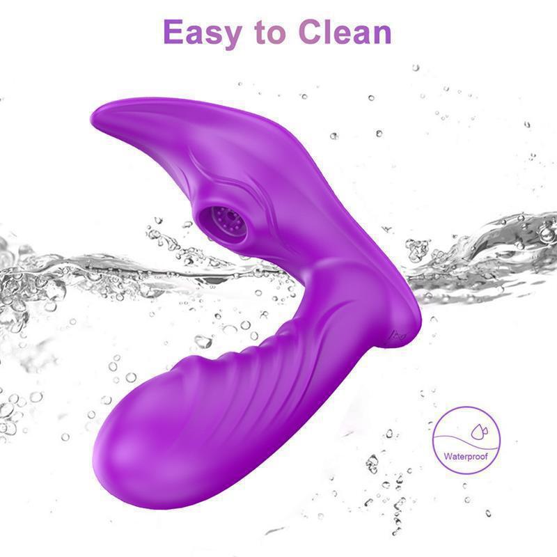 Heating Sucking Vibrating Wireless Remote Control - Premium sextoys from My Store - Just €94.38! Shop now at KIYOO Royal Brand