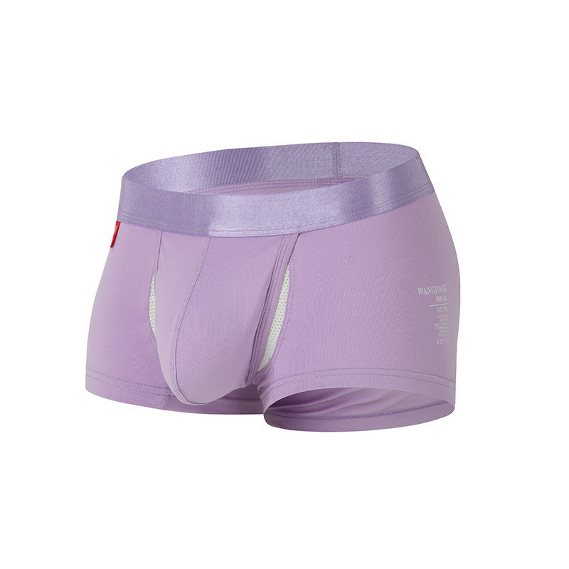 Men's Underwear Solid Color Cotton Breathable Space Capsule - Premium Ondergoed from My Store - Just €21.79! Shop now at KIYOO Royal Brand