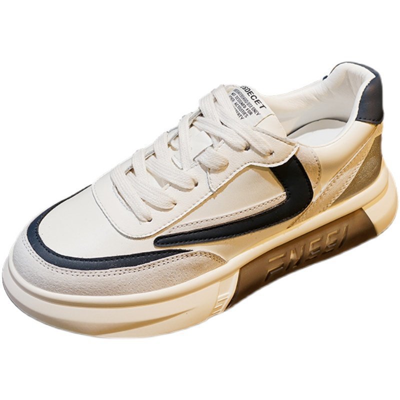 Kleine witte schoenen met dikke zolen - Premium Dames sportschoenen from My Store - Just €33.67! Shop now at KIYOO Royal Brand