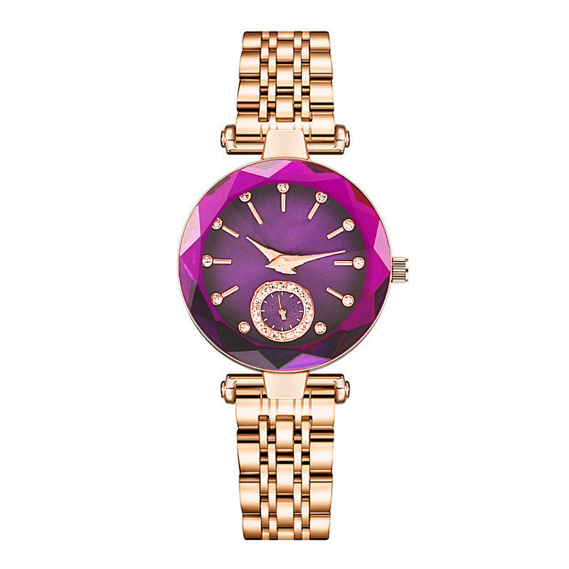 Women's Fashion Simple Cut Quartz Watch Steel Band - Premium Dames Horloges from My Store - Just €50.57! Shop now at KIYOO Royal Brand