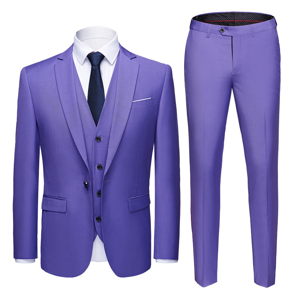 Men s Business Suits Wedding Dress Suit Set - Premium Pakken & Stropdassen from My Store - Just €115.05! Shop now at KIYOO Royal Brand