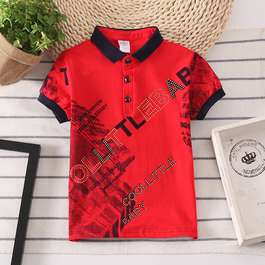 Kids Shirt Boys Tops Children Clothes Wear - Premium T-shirt Jongens from My Store - Just €22.29! Shop now at KIYOO Royal Brand