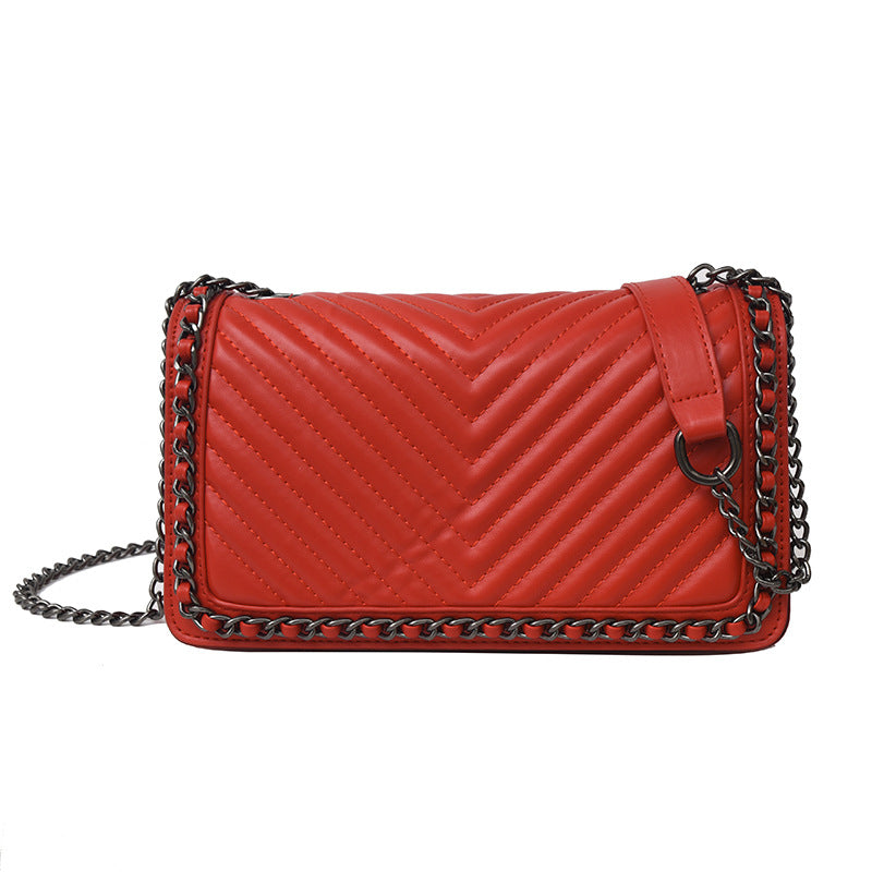 Western Style Embroidery Thread Chain Portable Shoulder Crossbody Bag - Premium Damestas from My Store - Just €41.88! Shop now at KIYOO Royal Brand