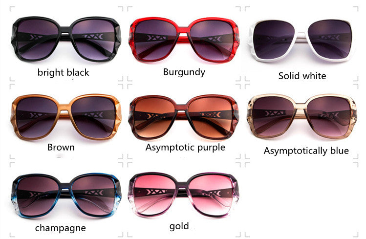 Women's Big Frame Sunglasses Women Retro Sunglasses - Premium Dames brillen from My Store - Just €10.39! Shop now at KIYOO Royal Brand