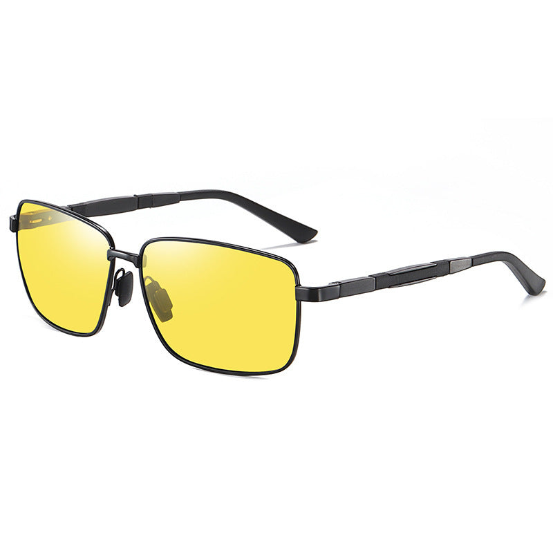 New Sunglasses Men's Retro Square - Premium Zonnebrillen from My Store - Just €26.27! Shop now at KIYOO Royal Brand