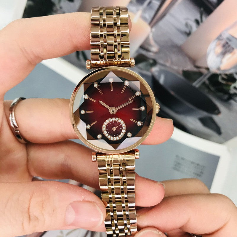 Women's Diamond Sparkling Temperament Quartz Watch - Premium Dames Horloges from My Store - Just €72.41! Shop now at KIYOO Royal Brand